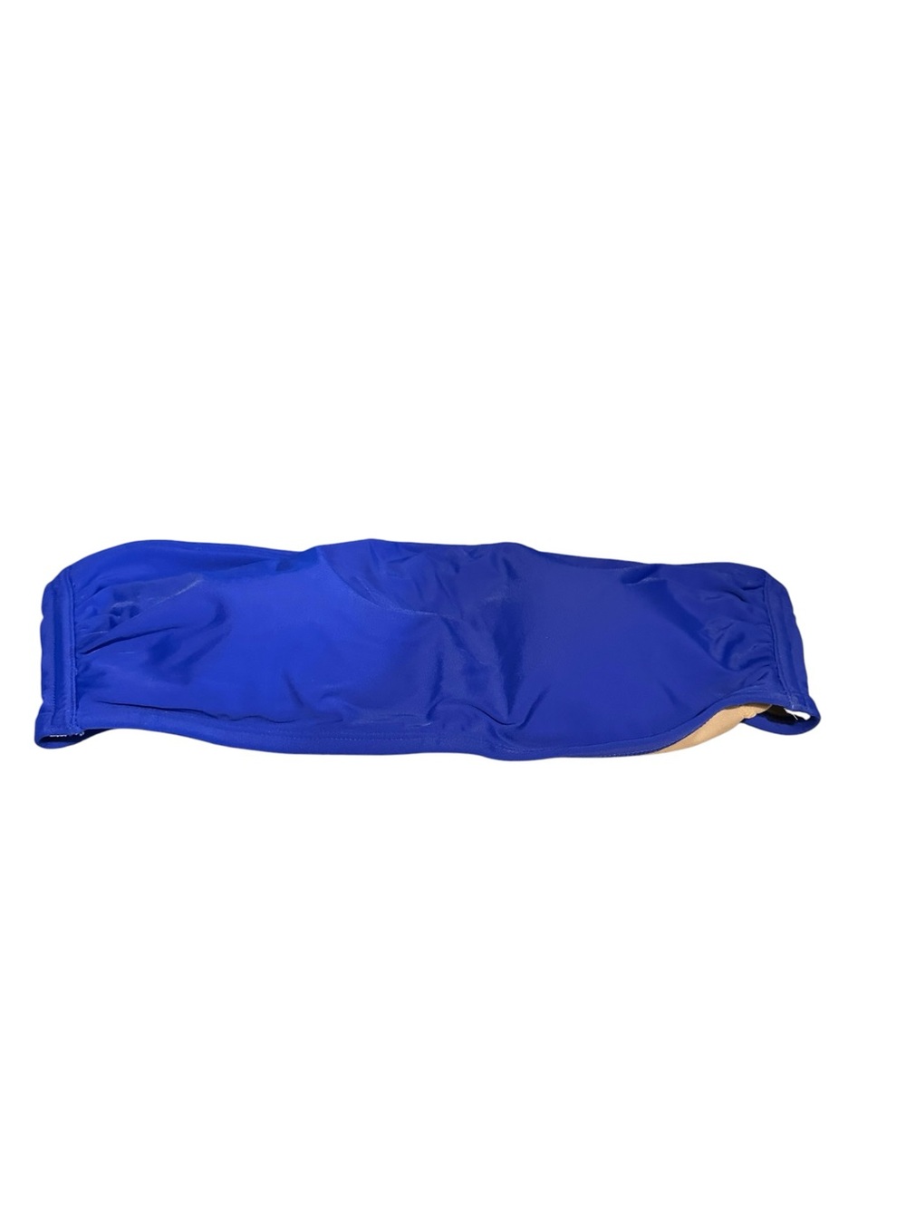Royal Blue Strapless Bandeau Swim Top